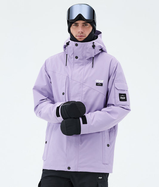 Snowboard Jacket Men Faded Violet