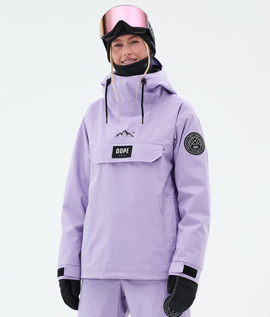 Snowboard Jacket Women Faded Violet