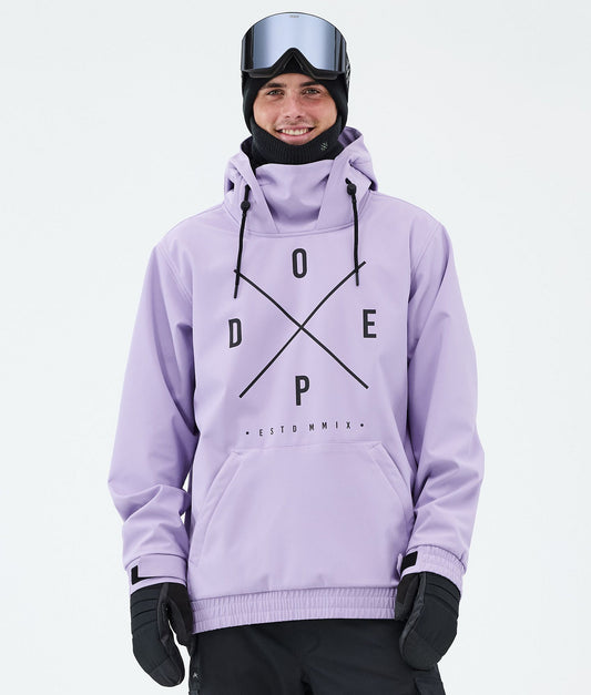 Snowboard Jacket Men 2X-Up Faded Violet