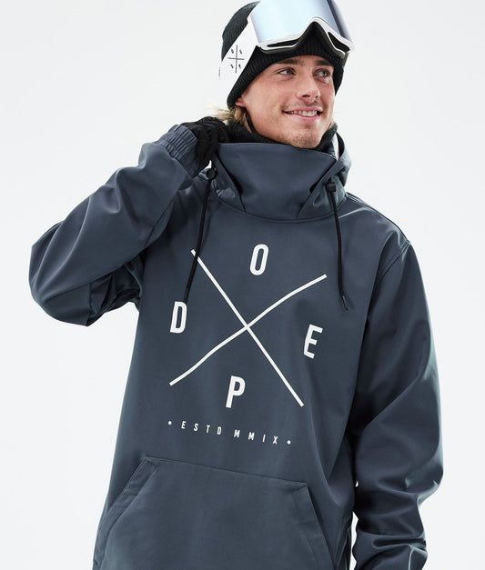 Snowboard Jacket Men 2X-Up Metal Blue