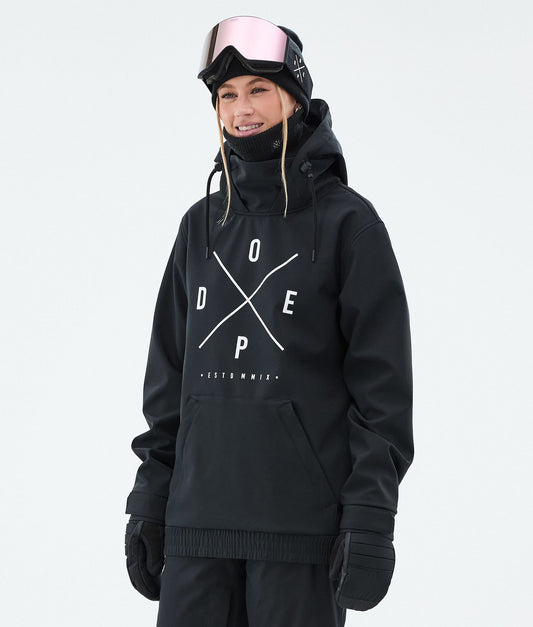 Snowboard Jacket Women 2X-Up Black