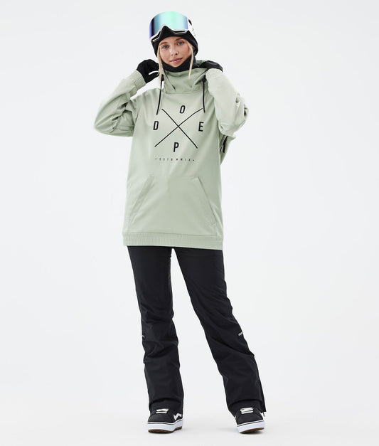 Snowboard Jacket Women 2X-Up Soft Green