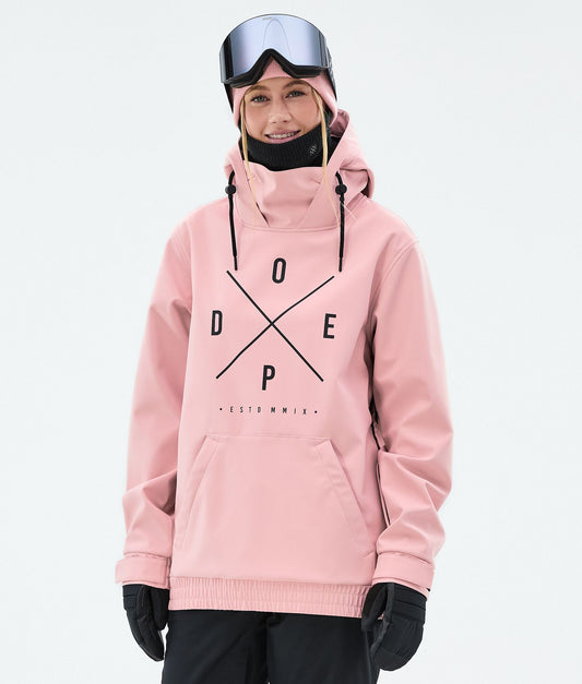 Snowboard Jacket Women 2X-Up Soft Pink