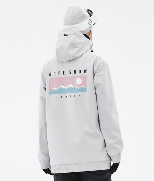 Snowboard Jacket Women Range Light Grey