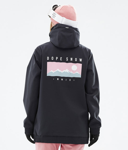 Snowboard Jacket Women Range Black