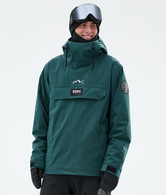 Snowboard Jacket Men Bottle Green
