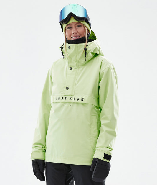 Snowboard Jacket Women Faded Neon