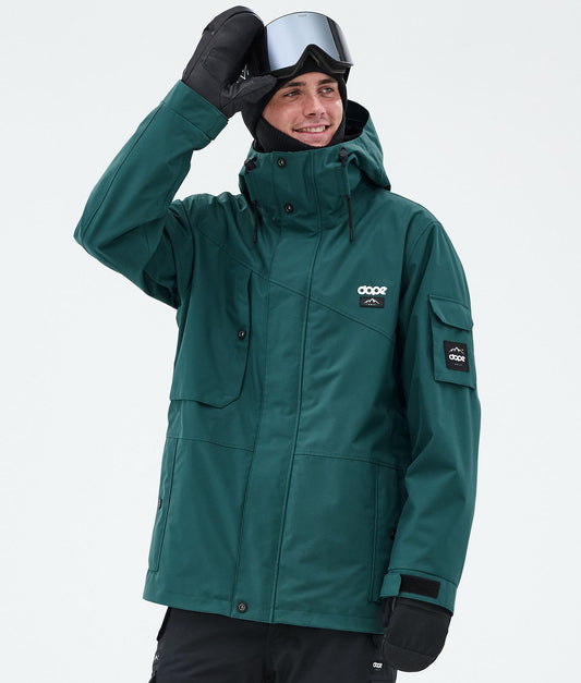 Snowboard Jacket Men Bottle Green