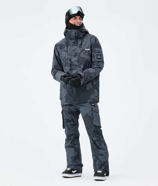 Snowboard Pants Men Metal Blue Camo