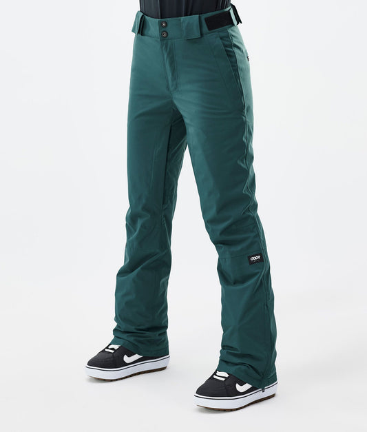 Snowboard Pants Women Bottle Green