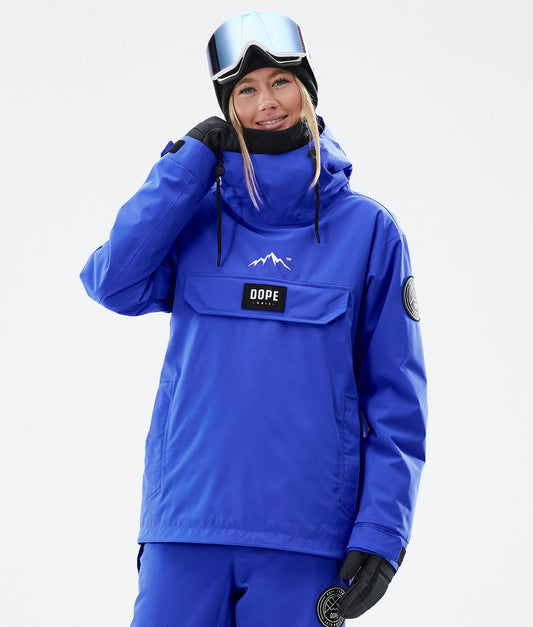 Snowboard Jacket Women Cobalt Blue