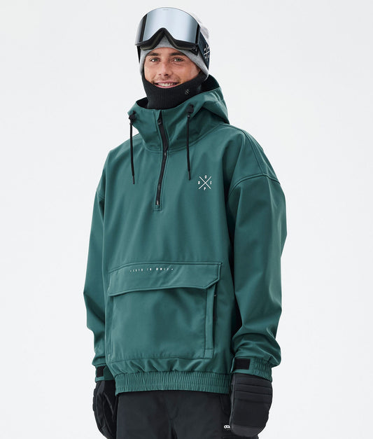 Snowboard Jacket Men Bottle Green