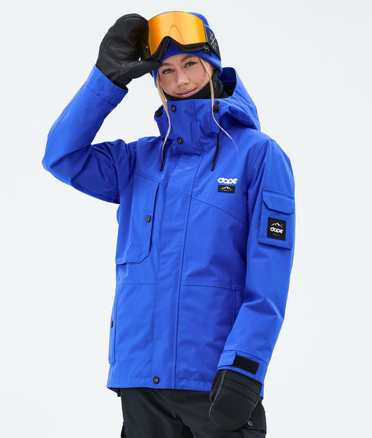 Snowboard Jacket Women Cobalt Blue