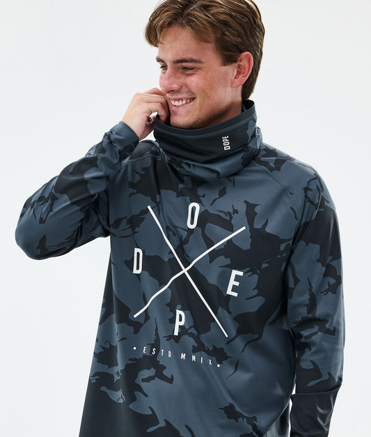 Base Layer Top Men 2X-Up Metal Blue Camo