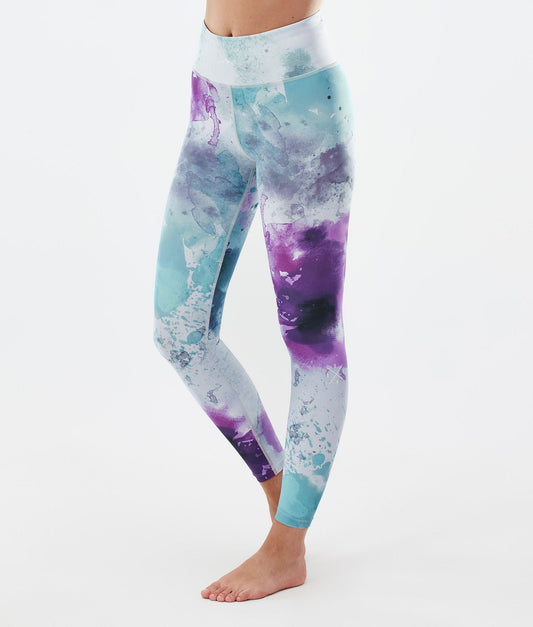 Base Layer Pant Women 2X-Up Spray Green Grape