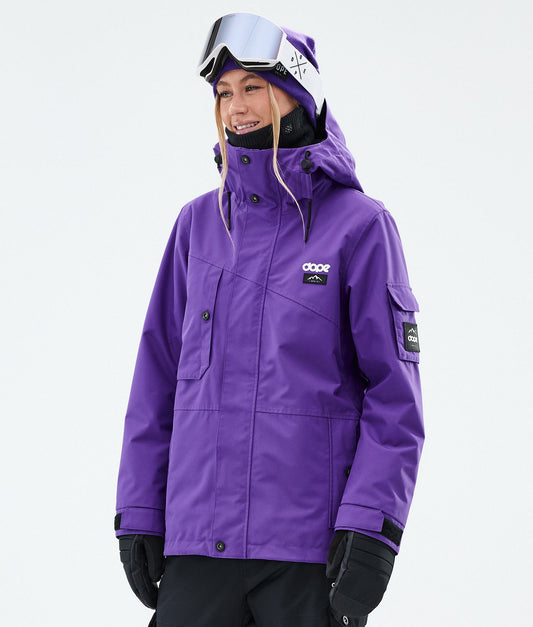 Snowboard Jacket Women Vivid Purple