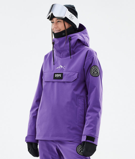 Snowboard Jacket Women Vivid Purple