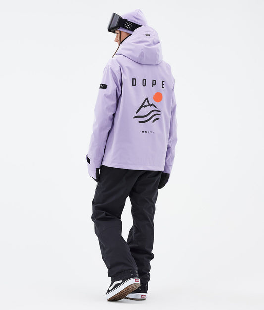 Snowboard Jacket Women Corduroy Faded Violet