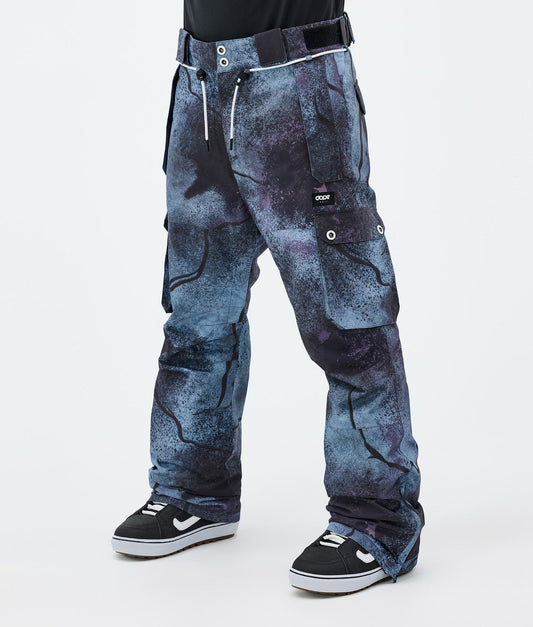 Snowboard Pants Men Jungle Purple