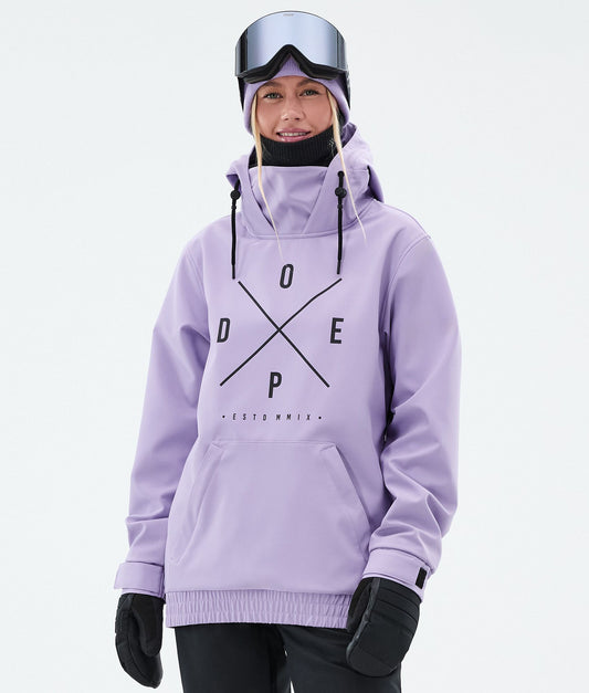 Snowboard Jacket Women 2X-Up Faded Violet