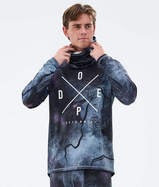 Base Layer Top Men 2X-Up Jungle Purple