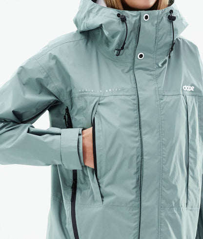 Outdoor Jacket Women Faded Green