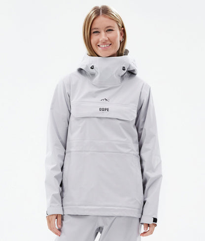 Rain Pants Women Light Grey