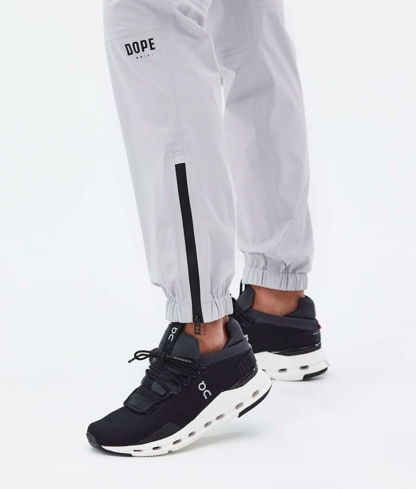 Rain Pants Women Light Grey