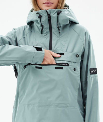 Outdoor Jacket Women Faded Green