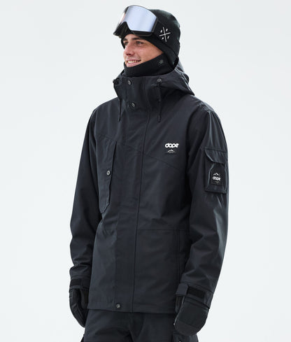 Snowboard Jacket Men Blackout