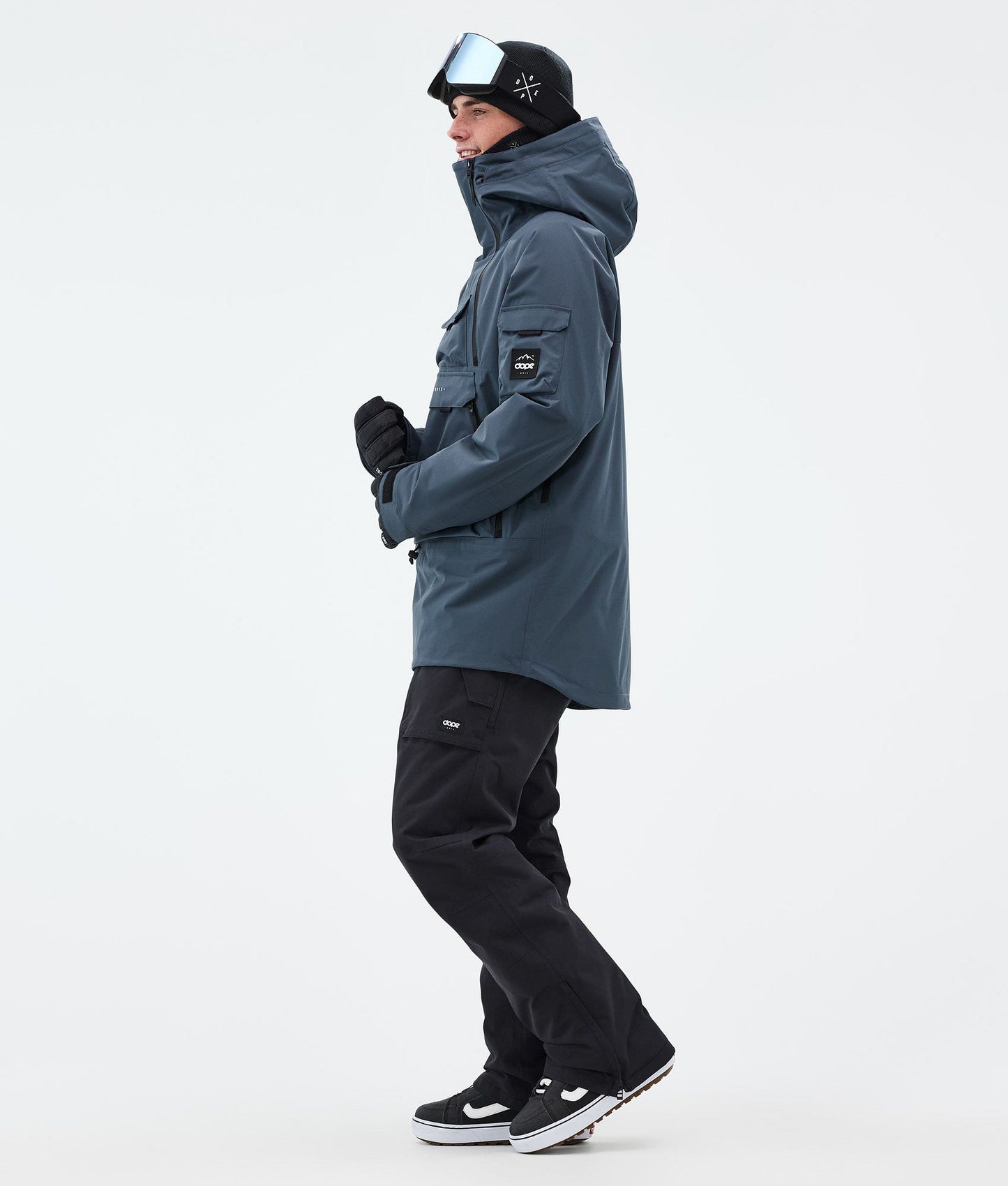 Snowboard Jacket Men Metal Blue