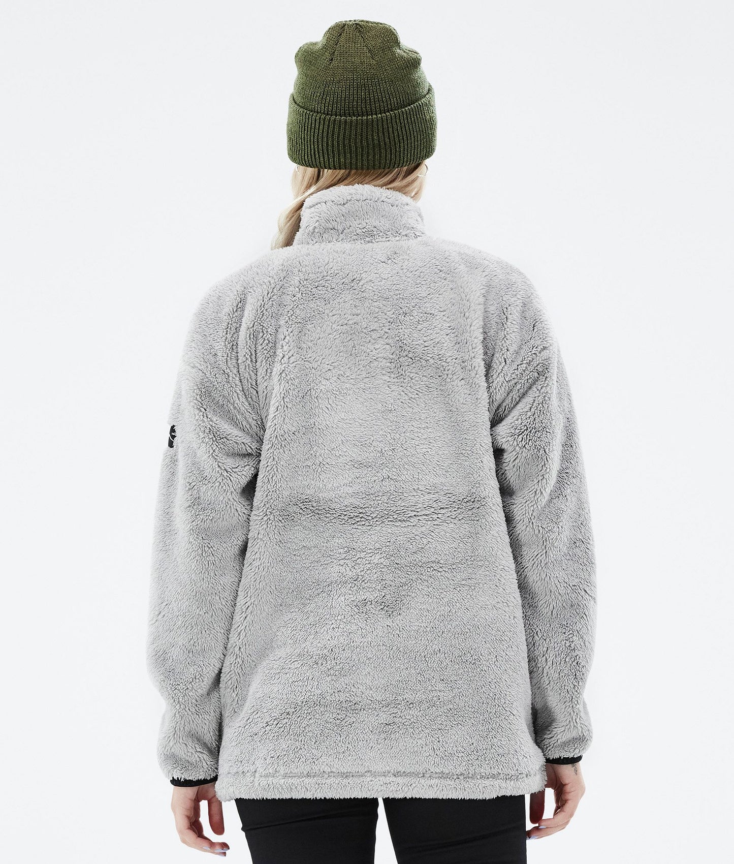 Fleece Sweater Women Light Grey
