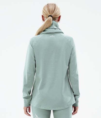 Base Layer Top Women 2X-Up Faded Green