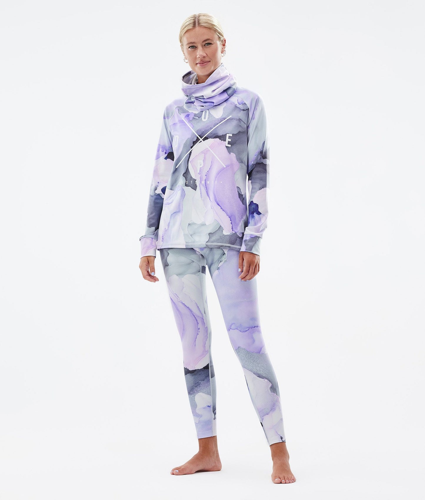 Base Layer Pant Women 2X-Up Blot Violet