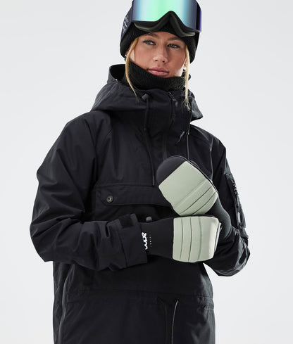 Snow Mittens Soft Green