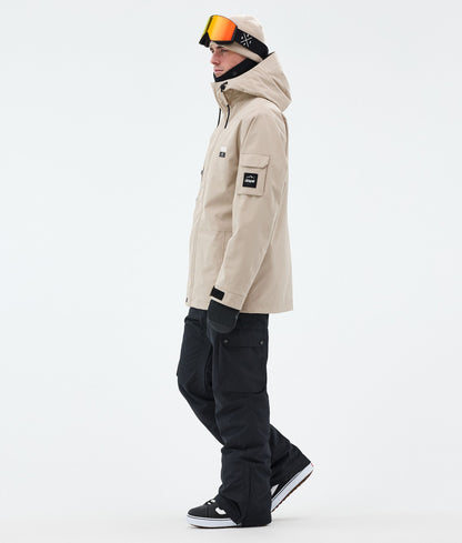 Snowboard Jacket Men Sand