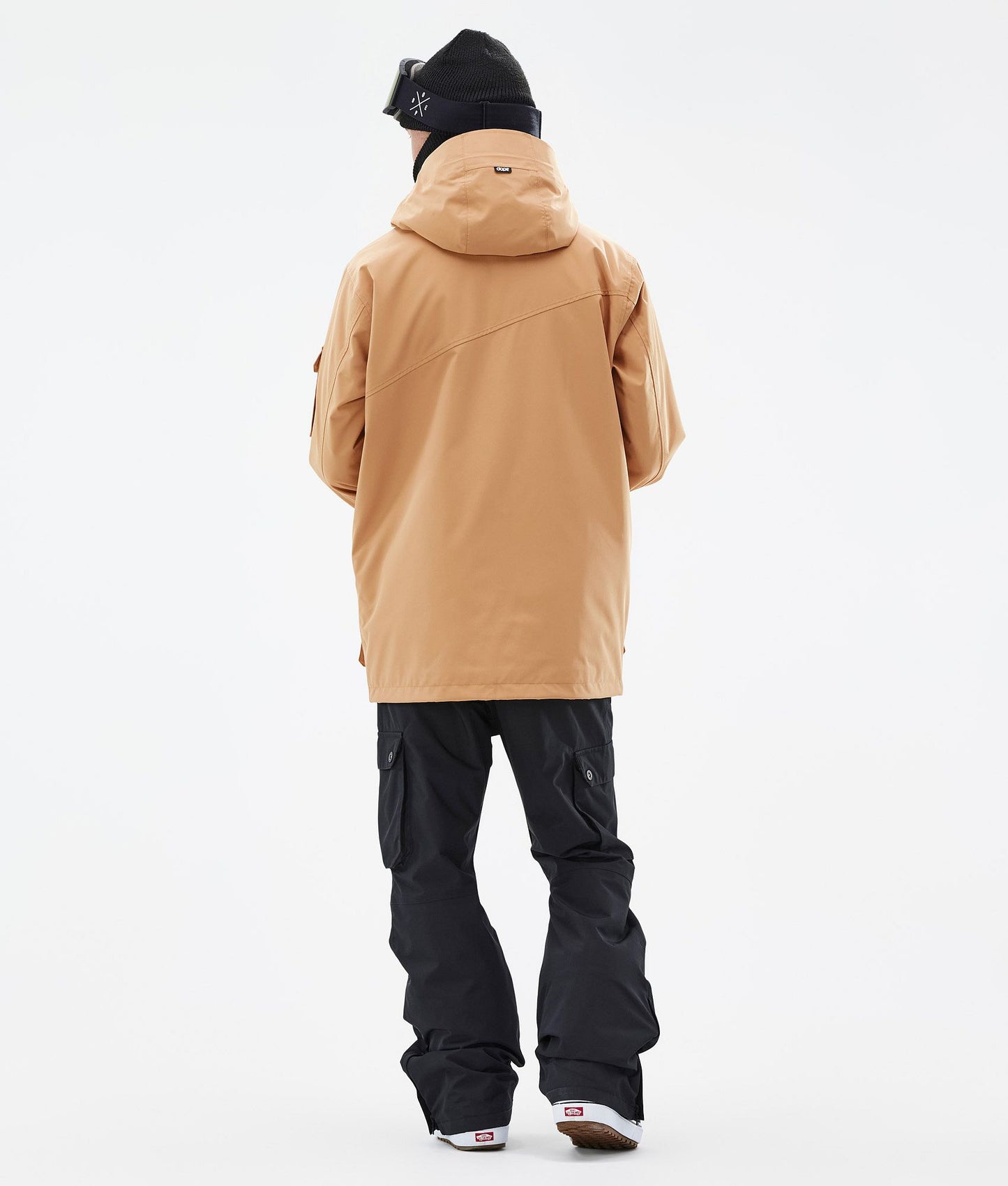 Snowboard Jacket Men Khaki Yellow