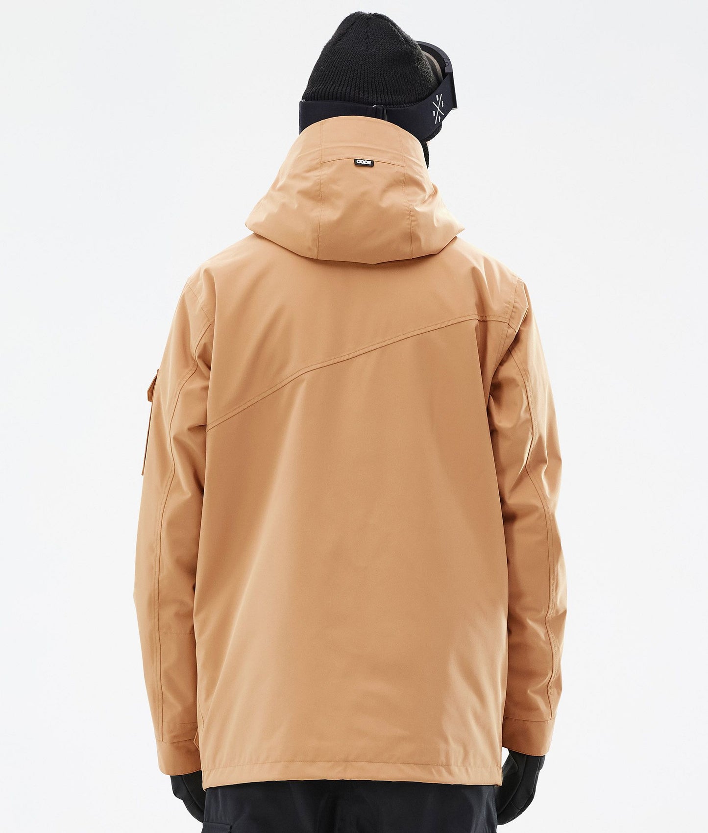 Snowboard Jacket Men Khaki Yellow