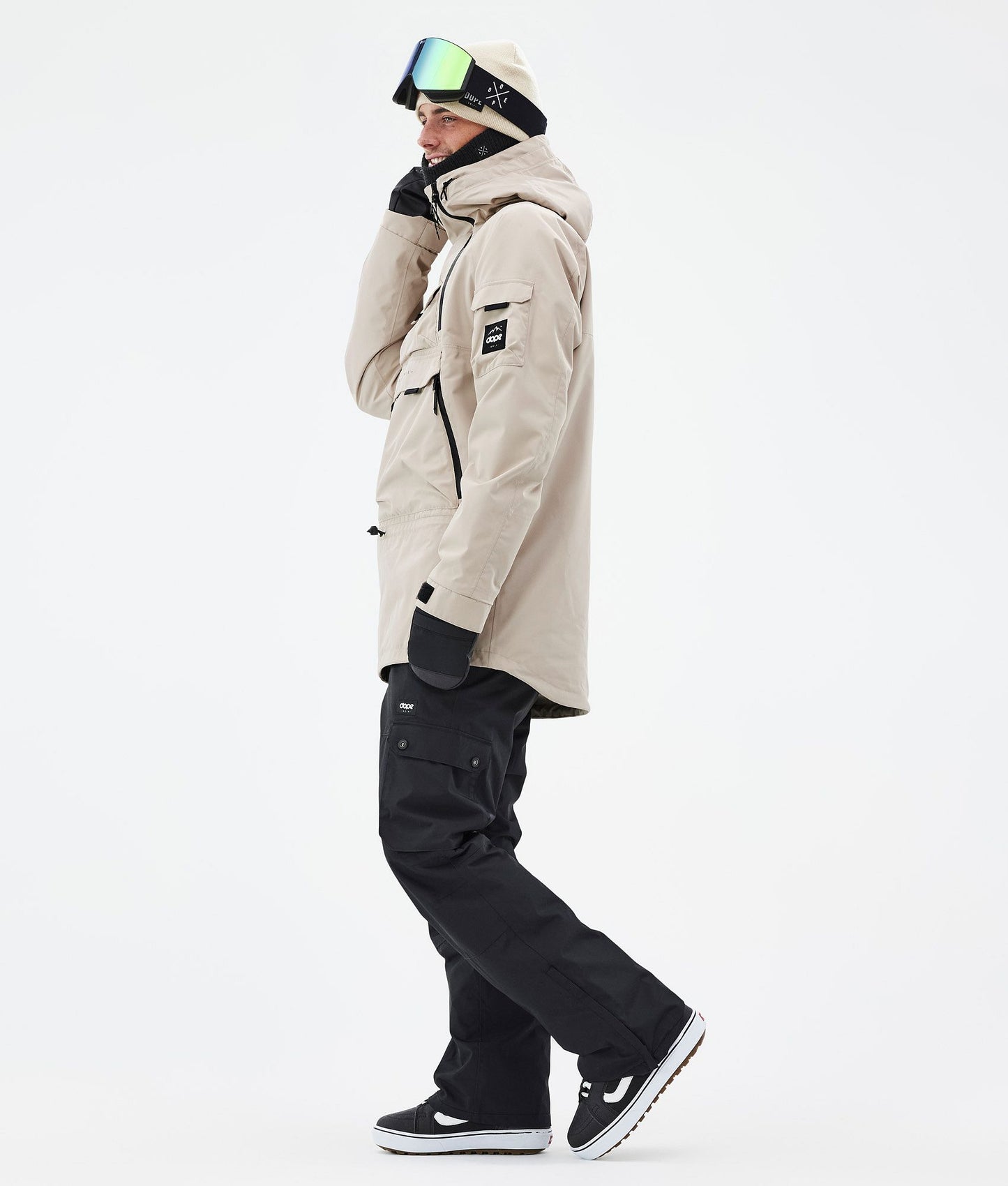 Snowboard Jacket Men Sand