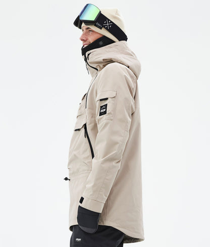 Snowboard Jacket Men Sand
