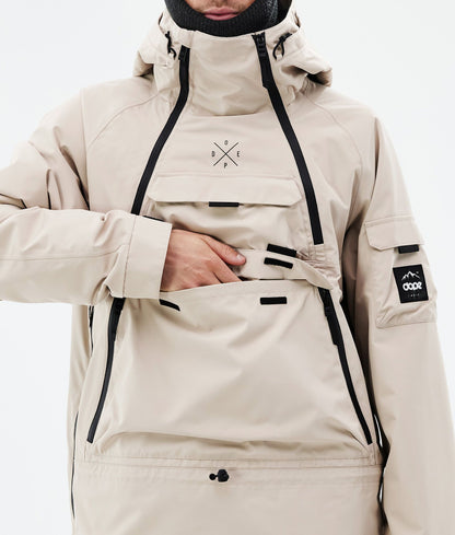 Snowboard Jacket Men Sand