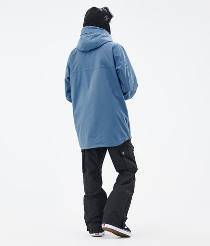 Snowboard Jacket Men Blue Steel