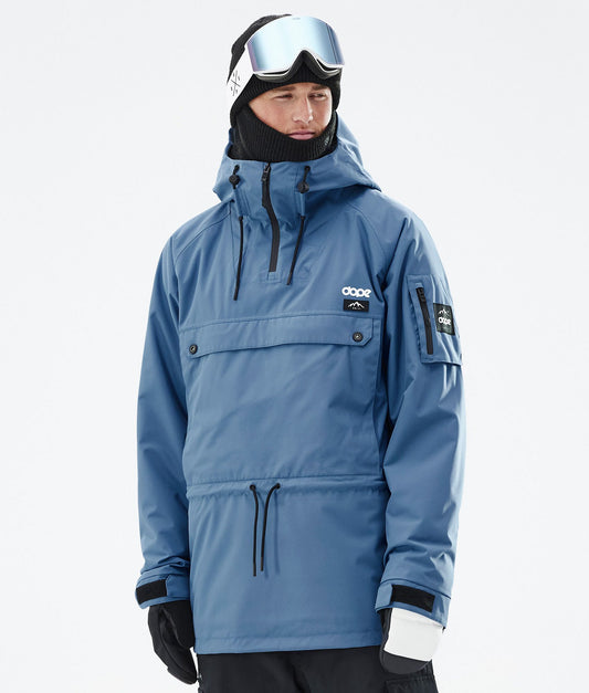 Snowboard Jacket Men Blue Steel