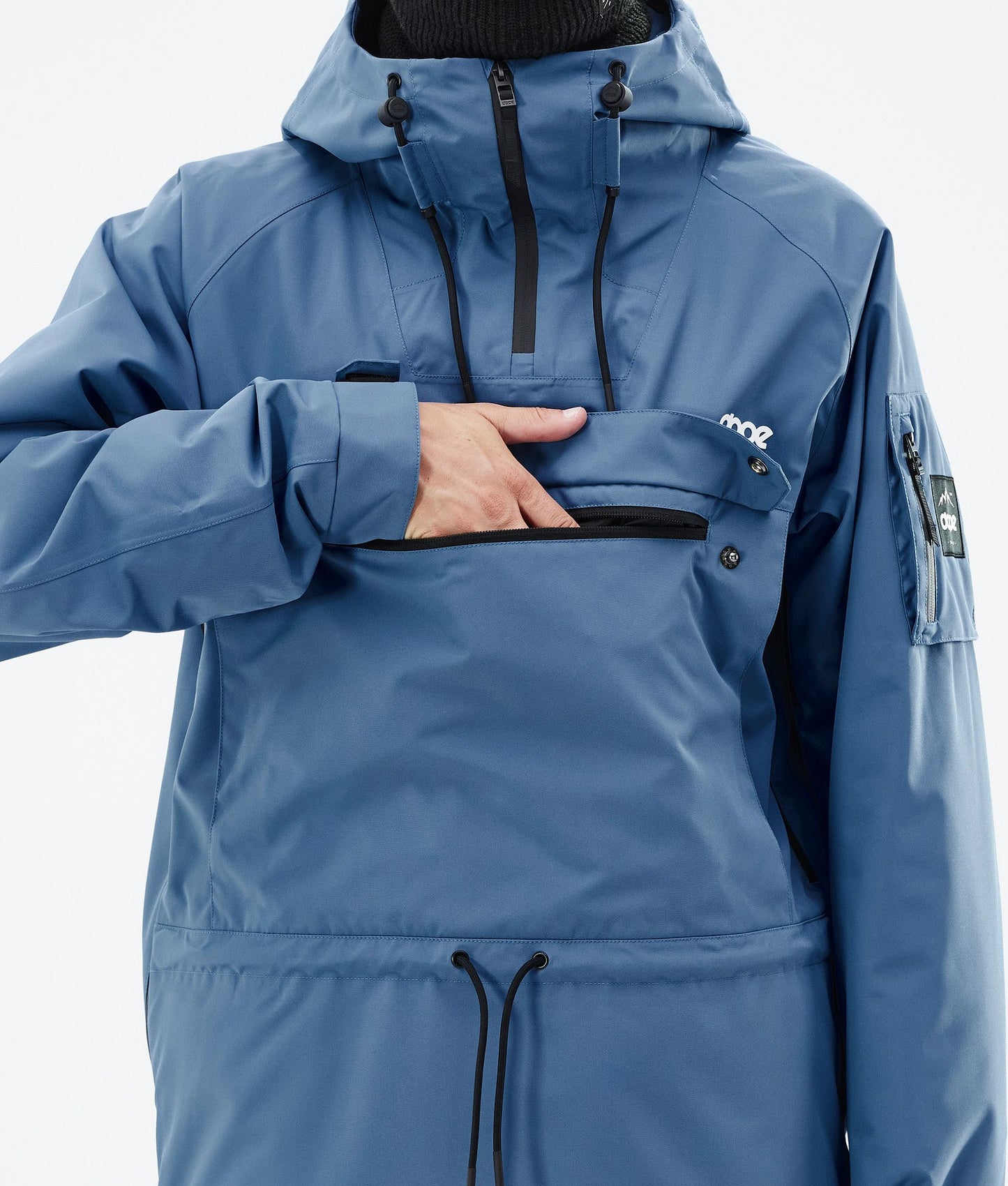 Snowboard Jacket Men Blue Steel