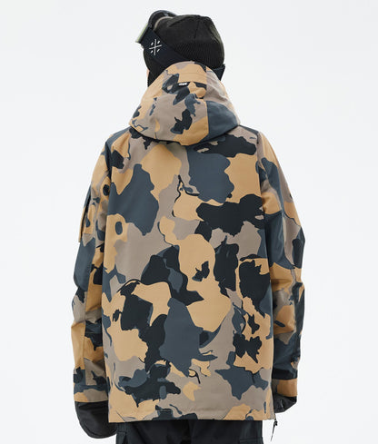 Snowboard Jacket Men Walnut Camo