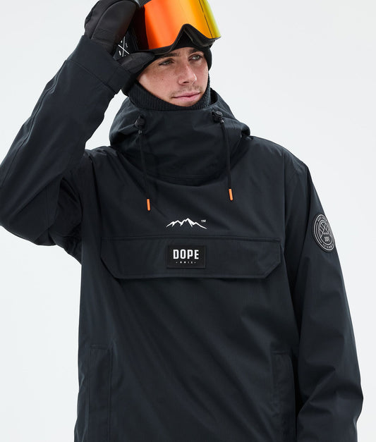 Snowboard Jacket Men Black