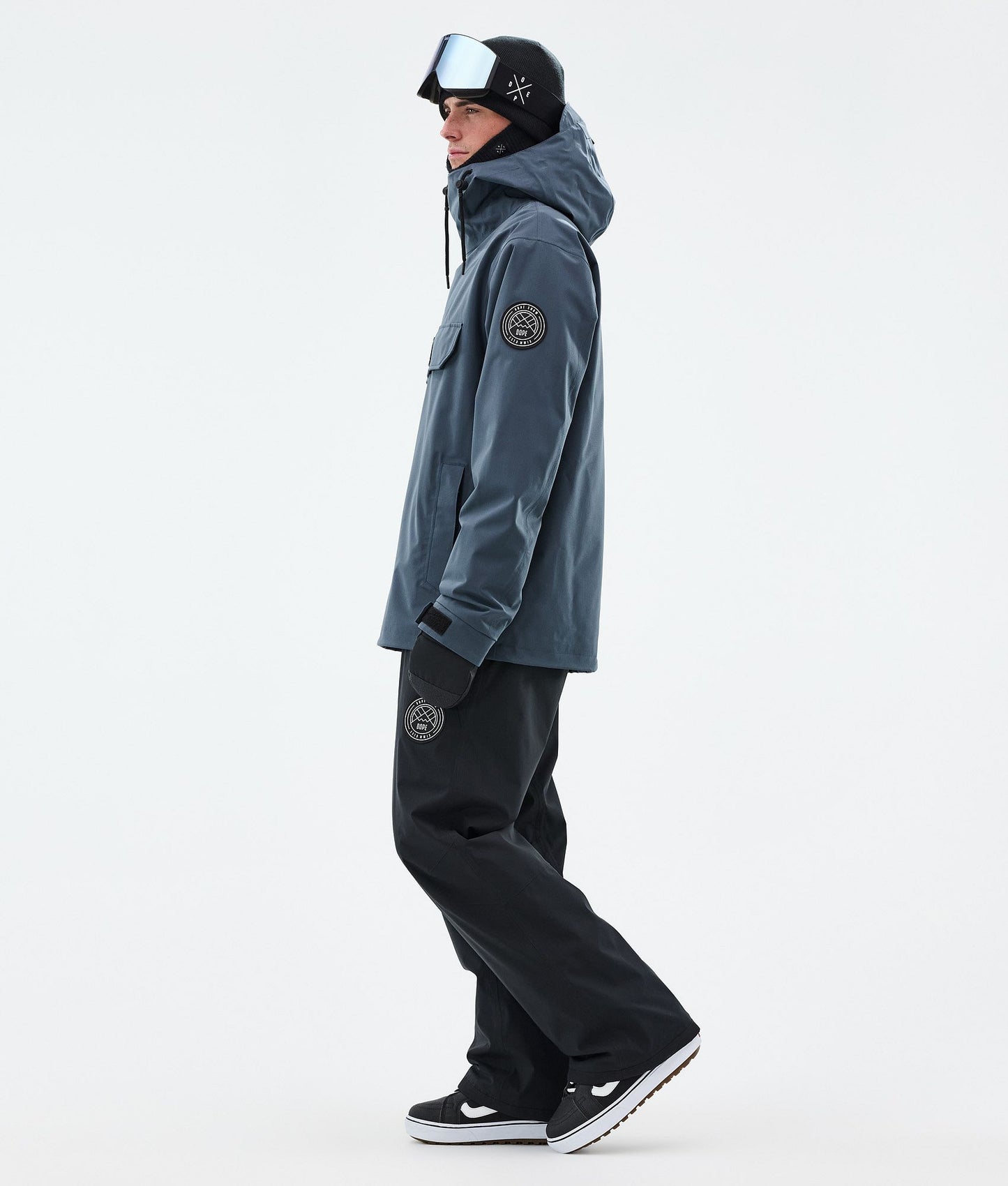 Snowboard Jacket Men Metal Blue
