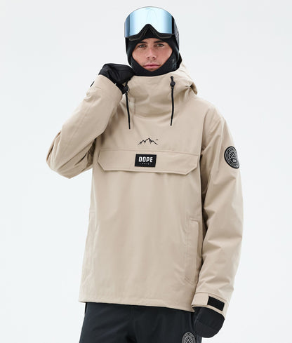 Snowboard Jacket Men Sand
