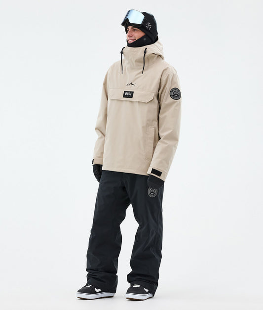 Snowboard Jacket Men Sand