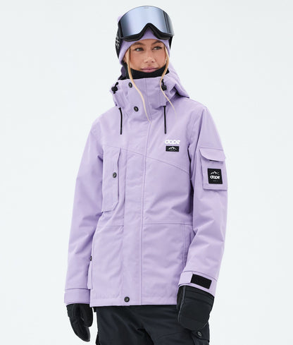 Snowboard Jacket Women Faded Violet